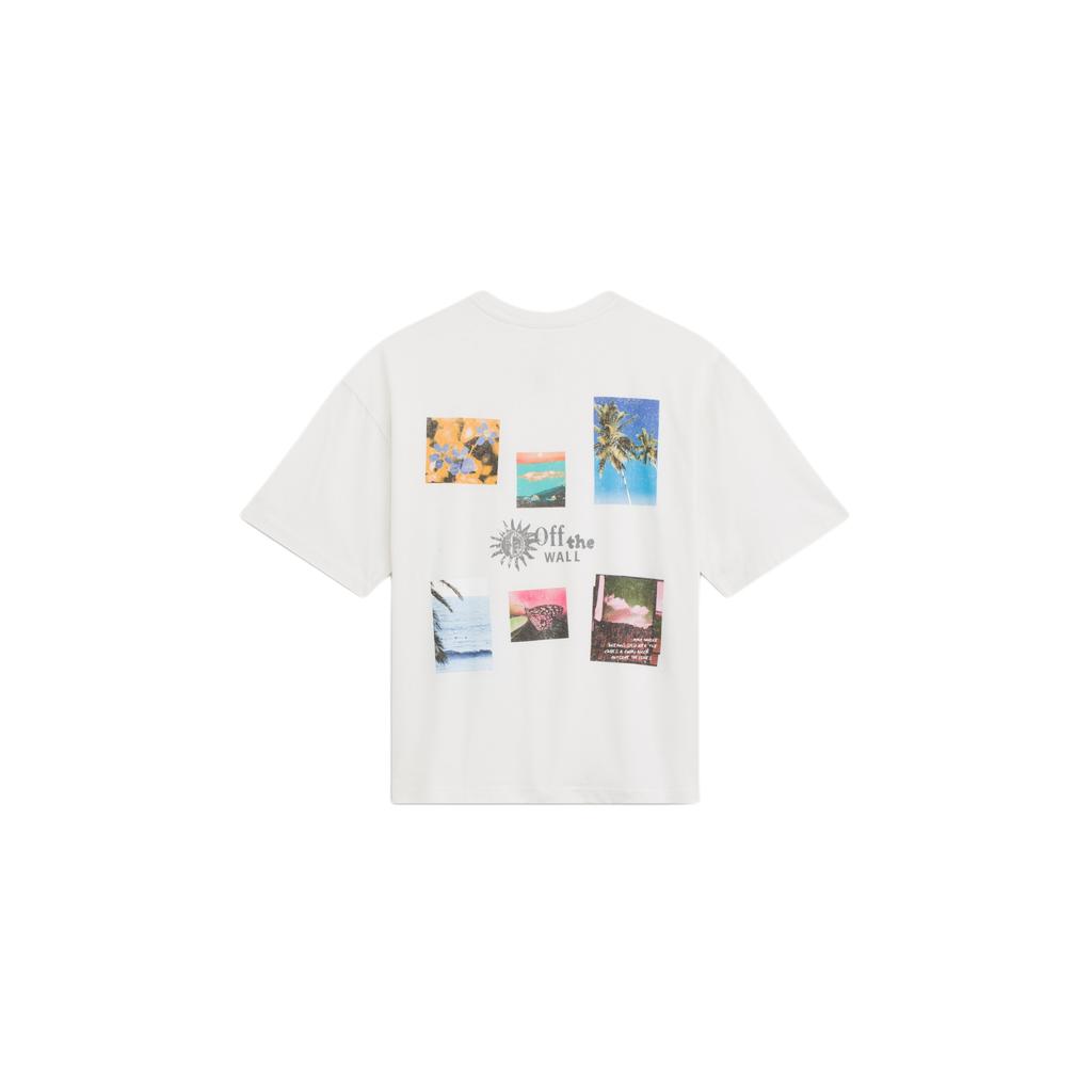 Vans Dreams Spill Cotton Round Neck Short Sleeve Drop Shoulder T-Shirt Women T-Shirt VN000WSSFS8