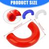 2Pcs Universal Fit Tow Hook Protector Front Tow Hook Cover Set Smooth Tow Hook Cover Protection Suitable for F150