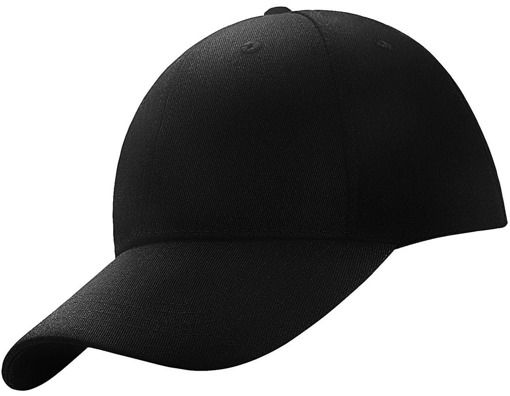 IkucheL and Solid Large UV Cotton Men's Women's Deep-Fit Cap, Color, Unisex, Sizes, Protection, (Black)