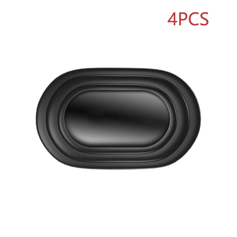

4 шт. Буферная прокладка против шума - Звукоизоляционный протектор от ударов для двери автомобиля, Универсальная силиконовая накладка Автомобильная буферная прокладка против столкновений