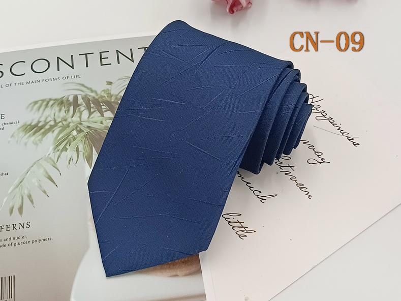 Herren Formell 8cm Schwarz Gestreifte Krawatte, Polyester-Seide, Jacquard Garngefärbt, Handgestrickt.