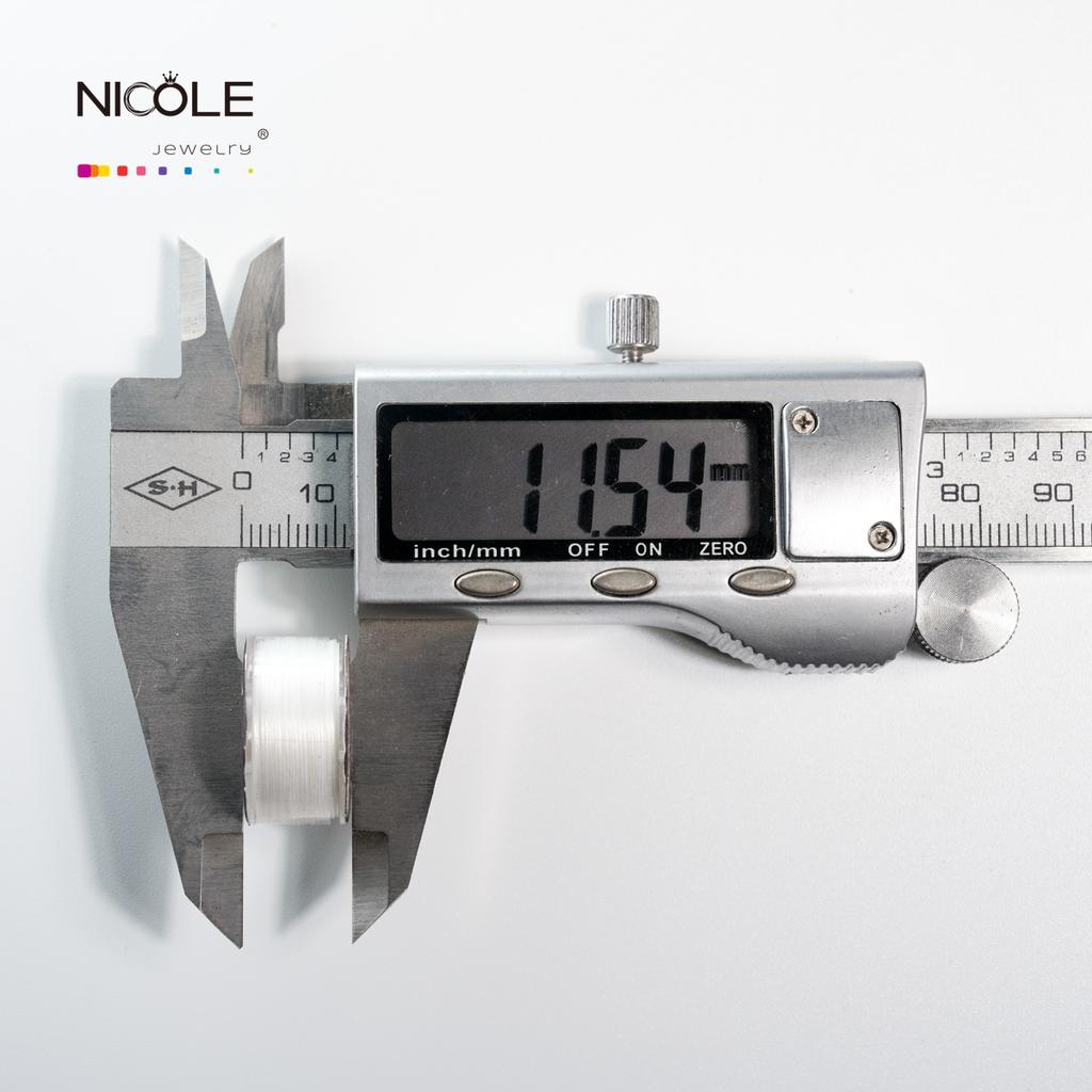 Miyuki %100 Naylon 330 DTEX Boncuk İpi DIY Japonya Boncuk İpi Aksesuarları Bilezikler İçin 46M/Rulo