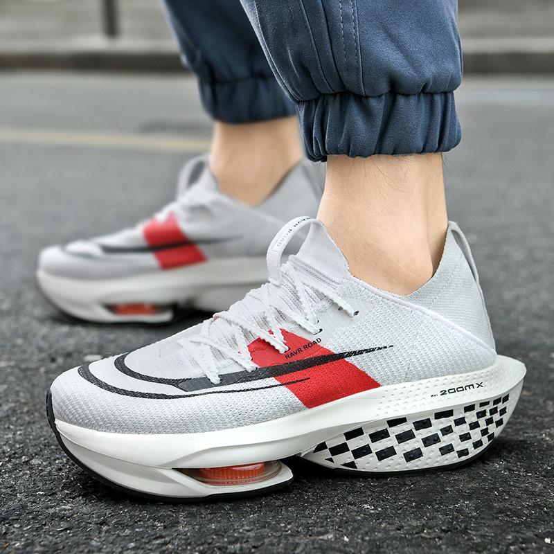 2024 Light Sneaker Professional Marathon Running Shoes Men Women Breath Outdoor Casual Shoes Anti Slip Training Shoes Size 36-45