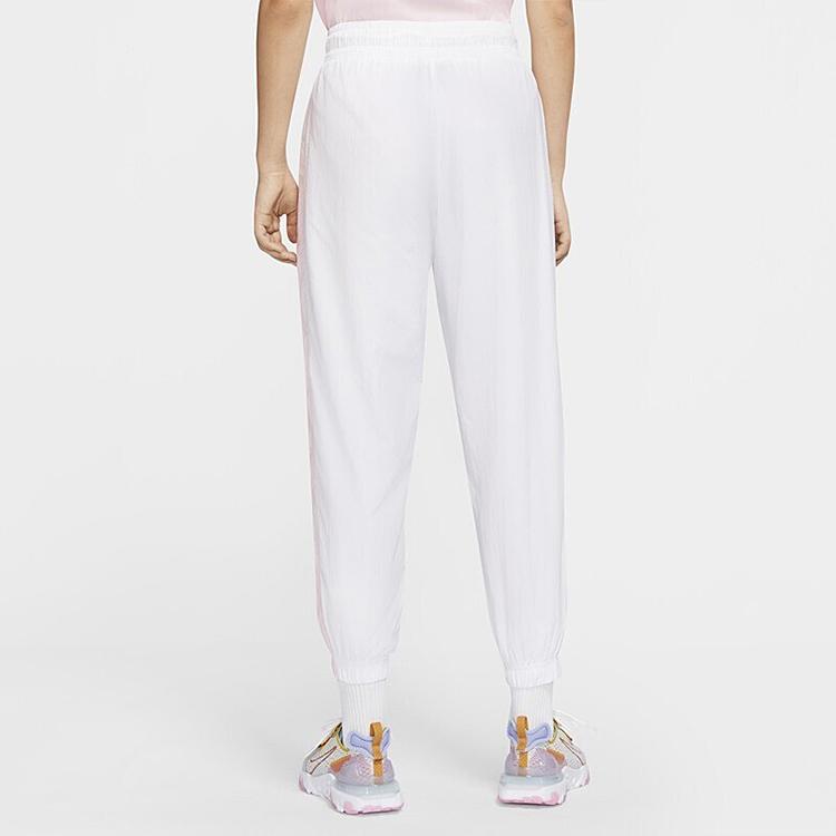 Nike Sportovní oblečení Swoosh Tkané kalhoty Dámské Spodní díly Bílé DA0982-100