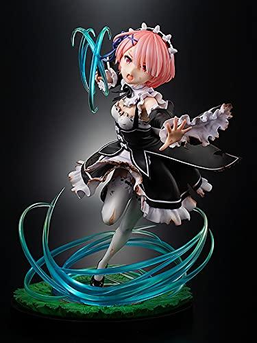 KDcolle Re:ZERO -Starting Life In Another World- Ram: Roswaal Battle Ver. 1/7 Scale PVC & ABS Painted Complete Figure KK34751