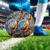 Portugal Football Printed Size 5 Soccer Ball Wear Resistant Standard Adult Training Football Fan Gift for Indoor Outdoor Match Sports