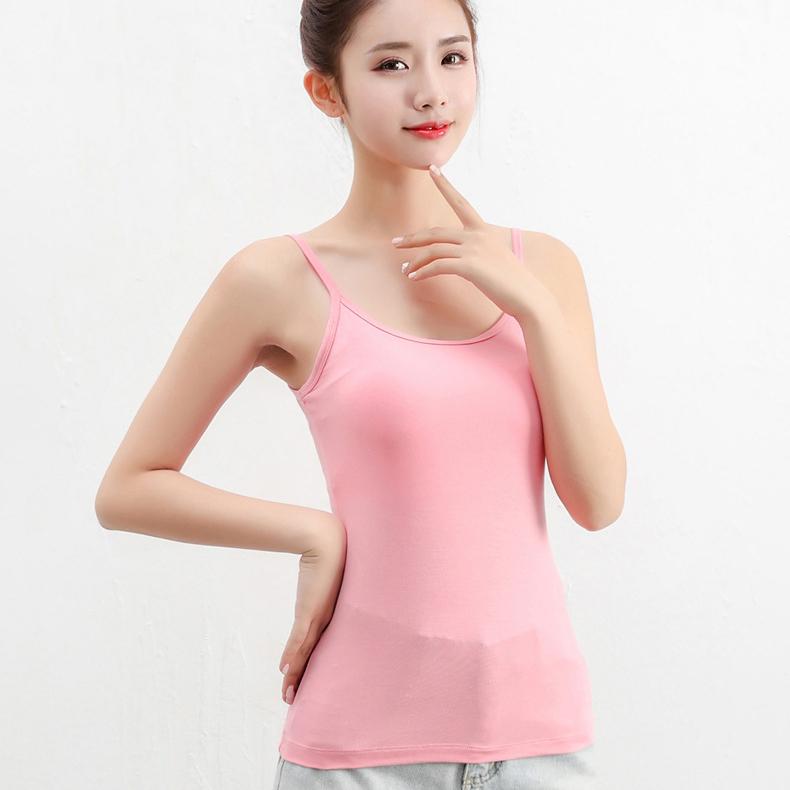 Lässige Damen-Tanktops mit schmaler Passform und dünnen Trägern, ärmelloses Leibchen, Rundhalsausschnitt, lockere Sommerkleidung, Unterhemd, Spaghettiträger, Basic-Unterhemden