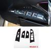 Right Hand Drive ABS Carbon Fiber Car Trim Styling For Lexus IS250 IS300 2006-2011 Interior Cover Stickers Moldings Accessories