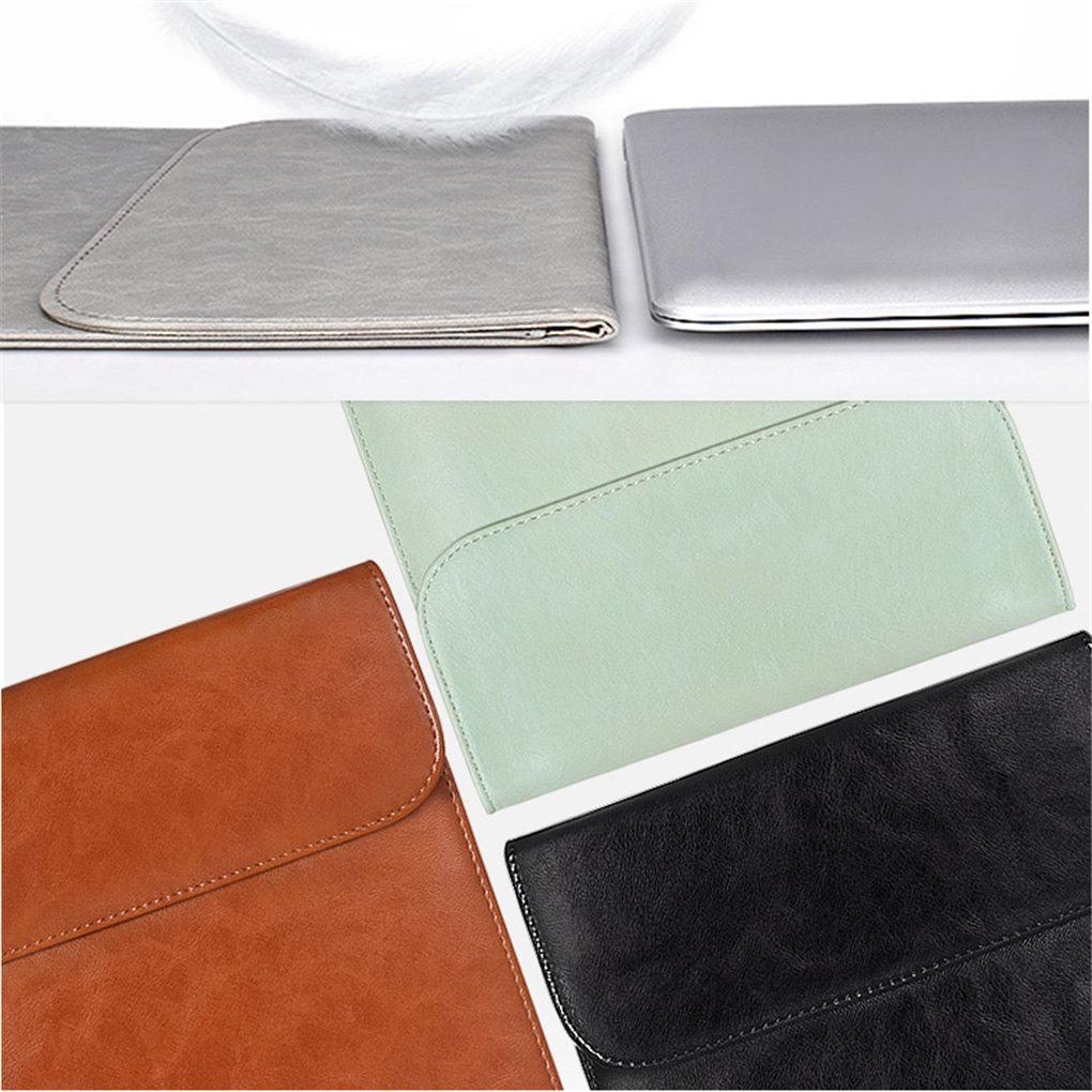 Laptop-Hülle Wasserdicht PU Aufbewahrungshülle Tasche Notebook-Computerhülle Ersatz für