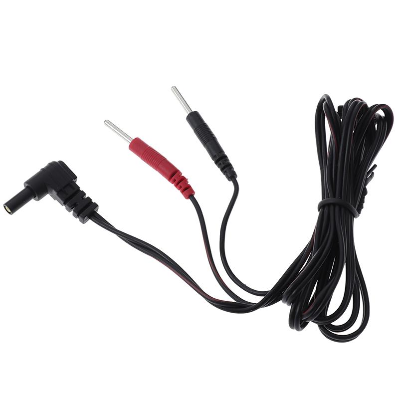 Replacement Electrode Lead Wires Standard Pin Connection Cables 2Mm For Massage
