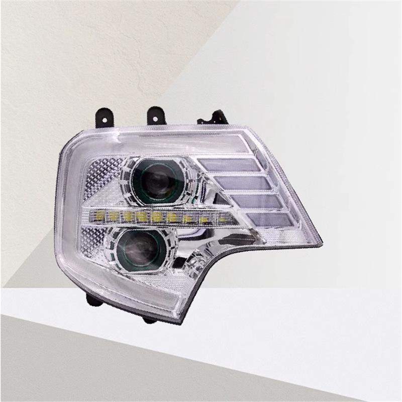 

Chiyou Car Lights: LED Bi-Beam Projector Headlight Assembly with Flowing Turn Signal for Howo T7H/T5G Single Pack