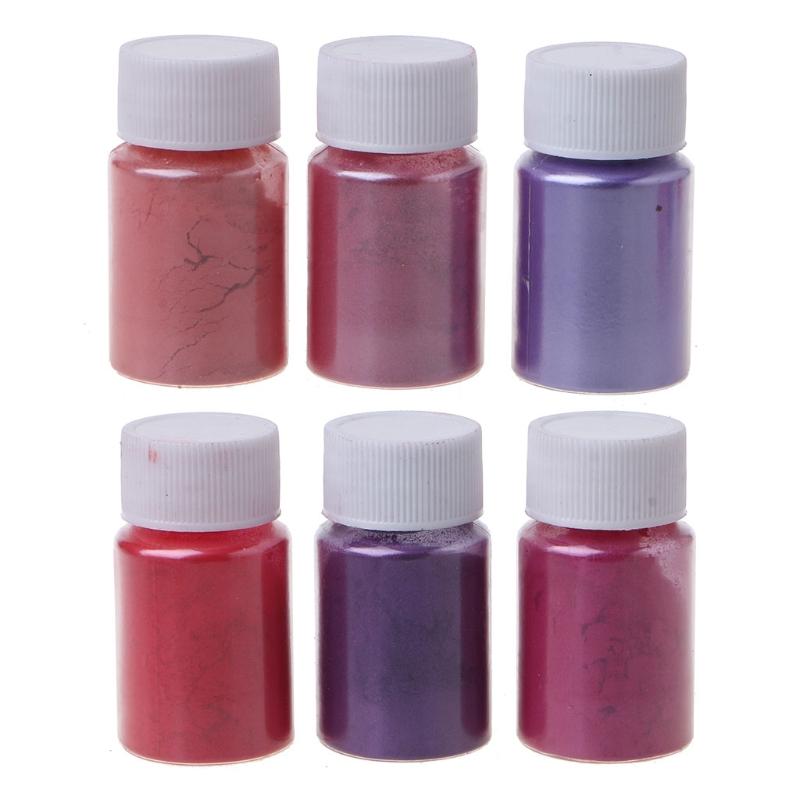 Glimmerpulver Pigment für Nagelglitzer Kosmetikharz mit Perlmutt-Glanz für DIY Seifenherstellung DIY Bastelarbeiten