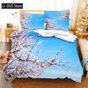Bellissimo Paesaggio Set Biancheria da Letto Set Copripiumino Stampa Digitale 3D Set Biancheria da Letto Matrimoniale Design alla Moda