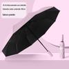 Men's Dual-Use Automatic Folding Umbrella: Windproof, Sun & Rain Protection, Customizable