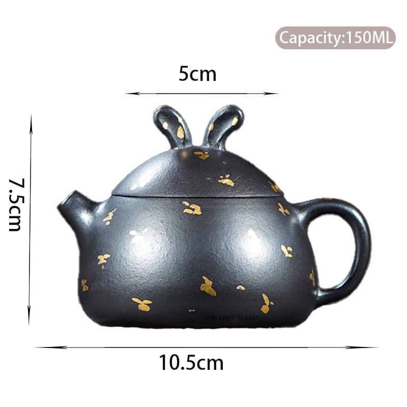 

150ml Chinese Yixing Purple Clay Teapots Creative Handmade Zisha Tea Pot Beauty Kettle Teaware Customized Tea Ceremony Gifts