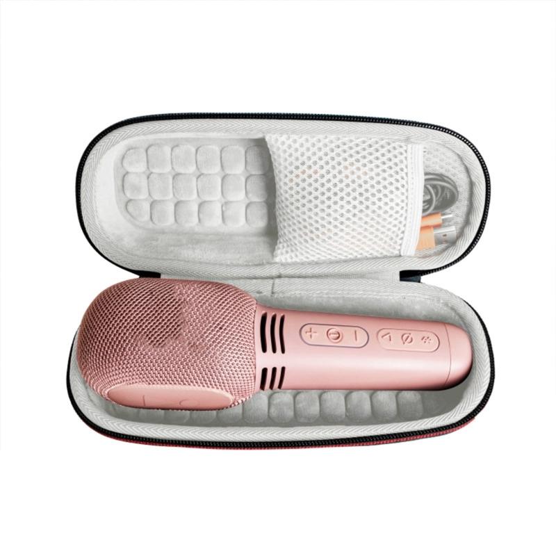 Microphones Carrying Case Storage Bag for KMC300 EVA Protective Travel Pouch with Shock Absorption