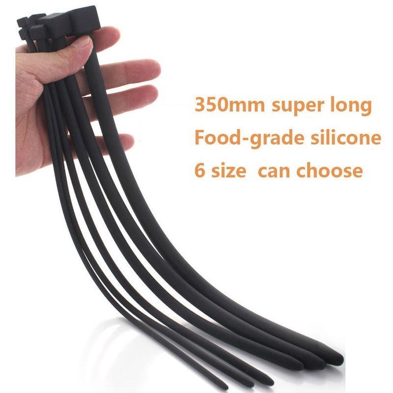 1 Stück Weiches Silikon Urethralsound Pilzkopf Keuschheitsgerät Urethrale Dilatatoren Penis Plug Dehnung Männliche Katheterröhrchen