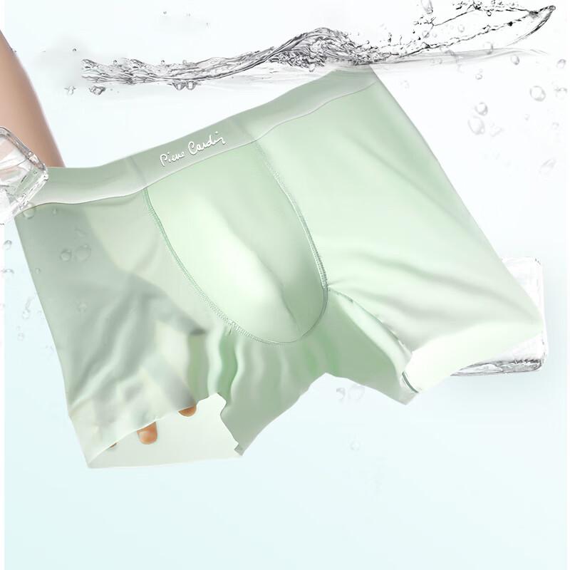 Pierre Cardin Herren Eis-Transparent Nahtlose Boxershorts 4er-Pack