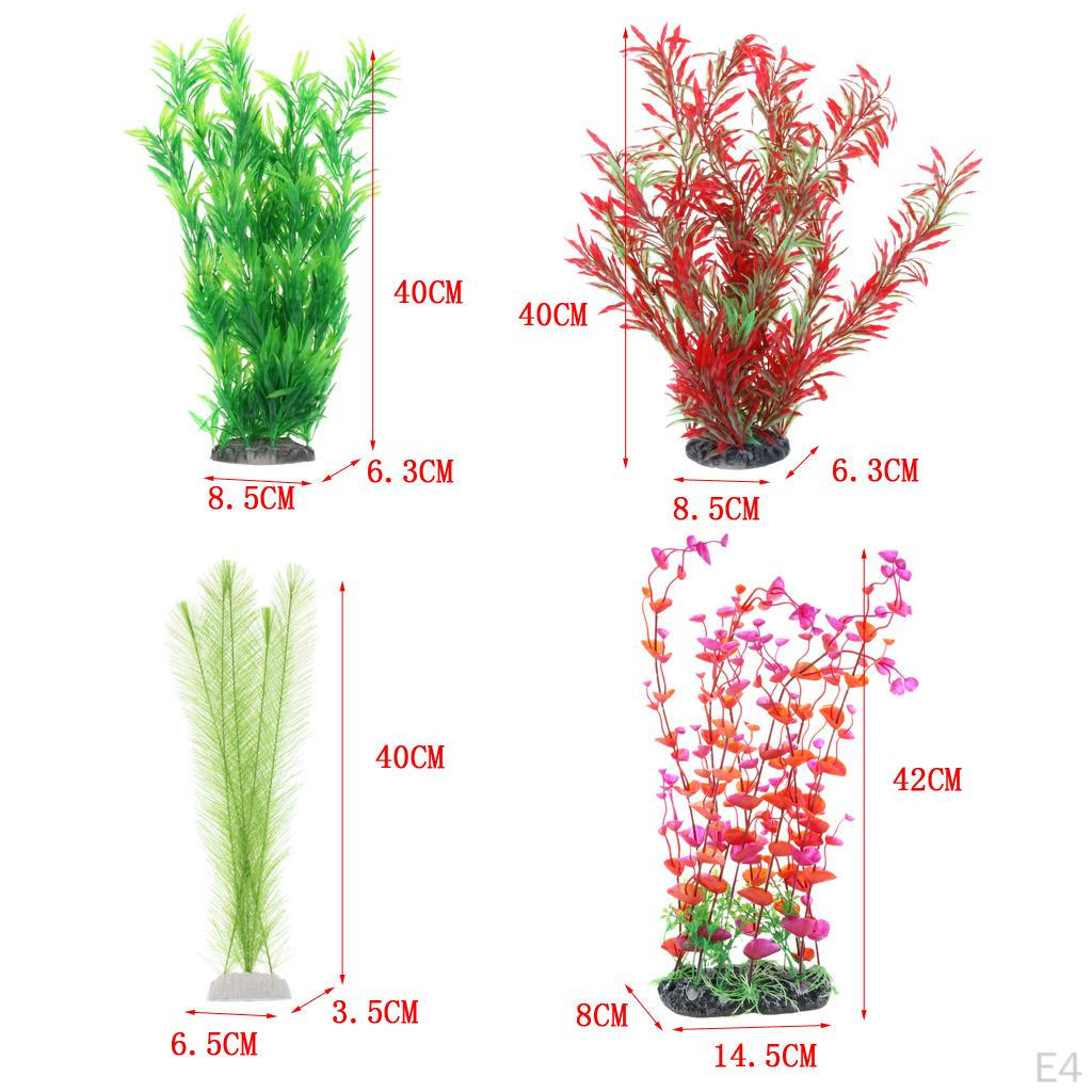 Artificial Grass Aquarium Fish Tank Landscape Decoration