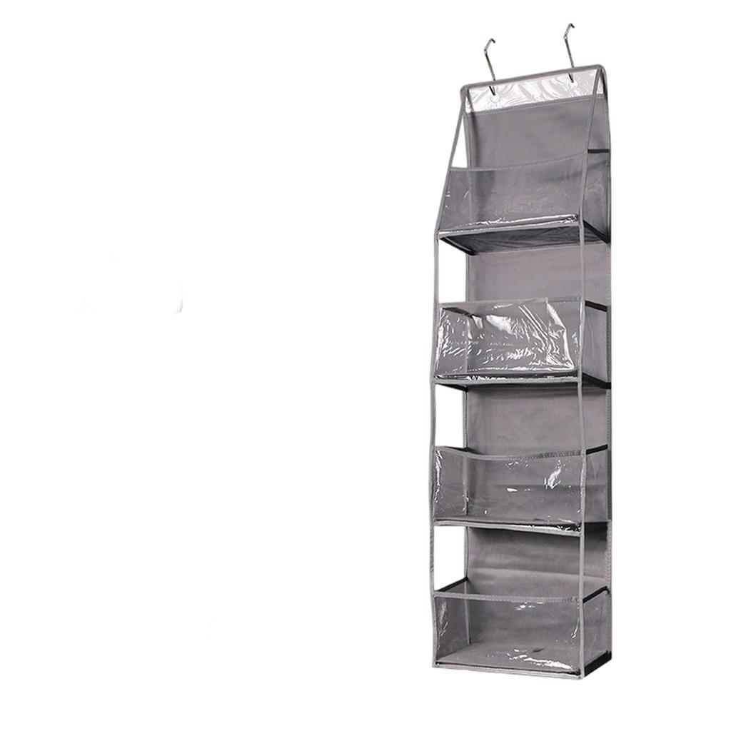 Over the Door Hanging Organizer Large Pockets Over The Door Wall Mount Wall Mount Storage Hooks Bathroom Dorm Clothes