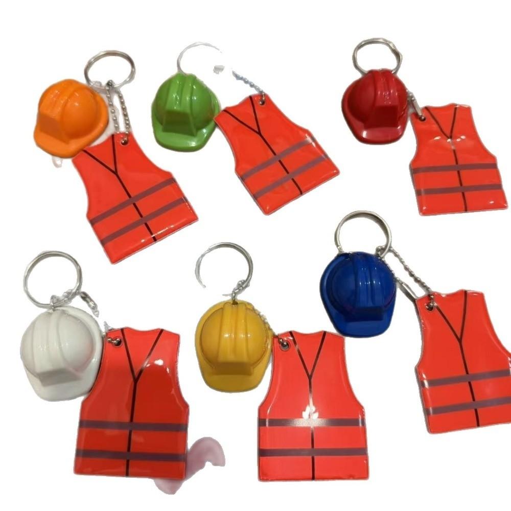 Reflective Design Reflective Keychain Safety Pendant Keychain  Backpack Accessories
