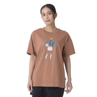 Short Sleeve NB Athletics Basketball Style Relaxed Short Sleeve M [New Balance] Women's T-Shirt T-Shirt (WT41579) WT41579(WUT)