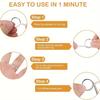 4/8pcs-Ring Size Adjuster-Invisible Ring Protector, Suitable for Men and Women, Ring Size Adjusters/washers, Jewelry Accessories