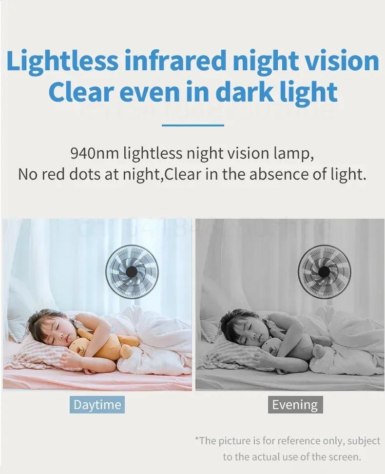 Lovely Mini HD Camera WIFI Voice Remote Video Calls Home Intelligent Monitoring Night Vision Surveillance Indoor Baby Monitor