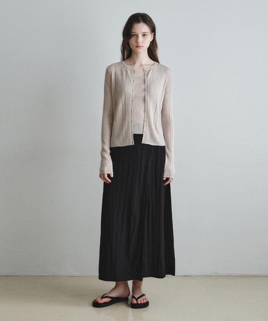 Wednesday Oasis For Woman Long Layered Wrap Pants_Black(W26Pt06)