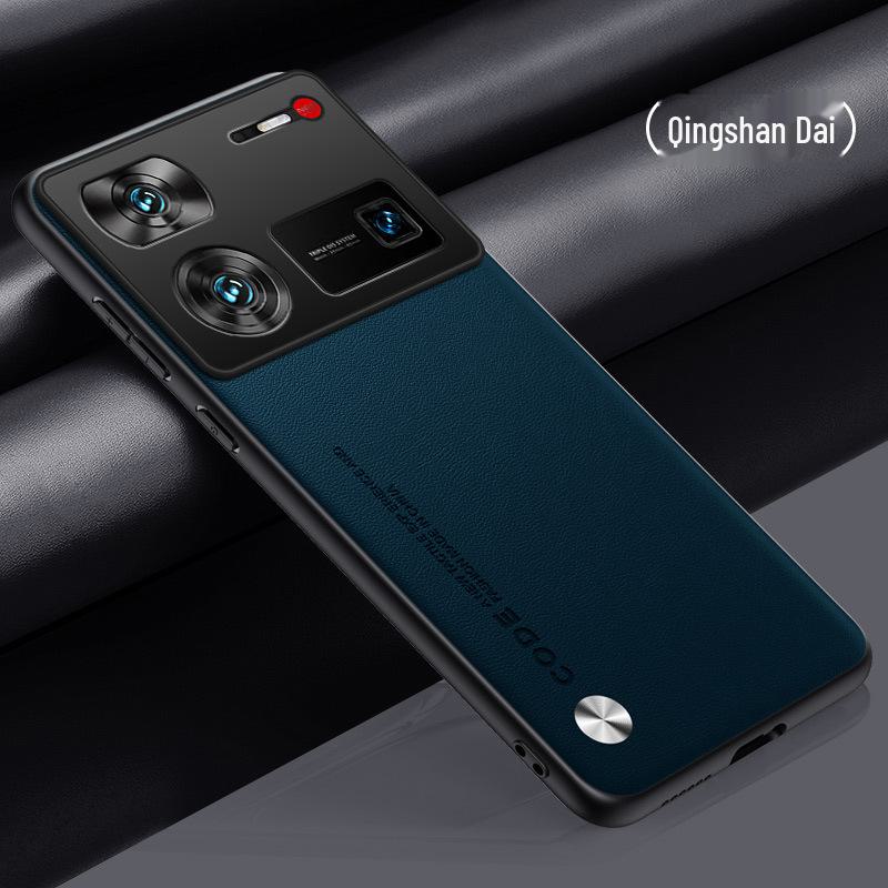 Redmi Note 13R Leather Protective Cover for Men, All-Inclusive Case with Kevlar for Redmi 13C and 12R.