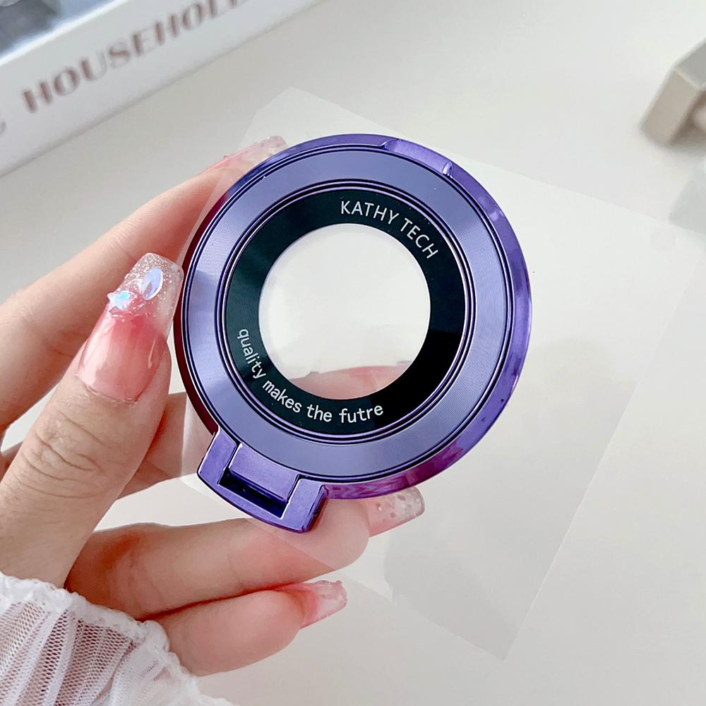 Removable Magnetic Ring Bracket Support Wireless Charging For Magsafe Metal Stand Holder Compatible For iPhone Case Accessories