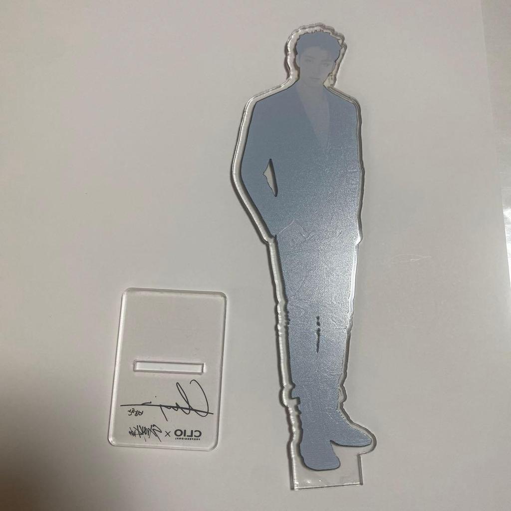 [USED] Clio Stray Kids Bang Chan trading card acrylic stand