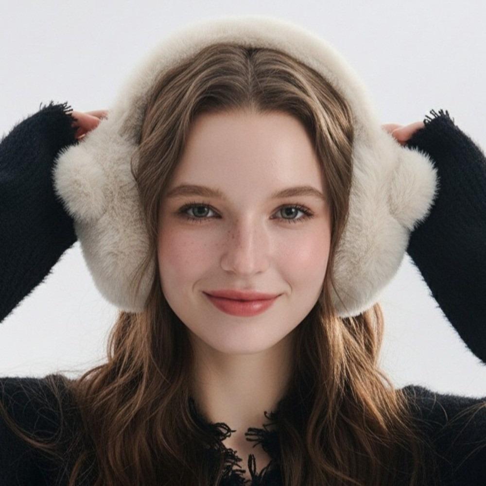 Thicken Warm Earflaps Cartoon Cold-proof Ear Mask Cute Cute Ear Cover  Winter