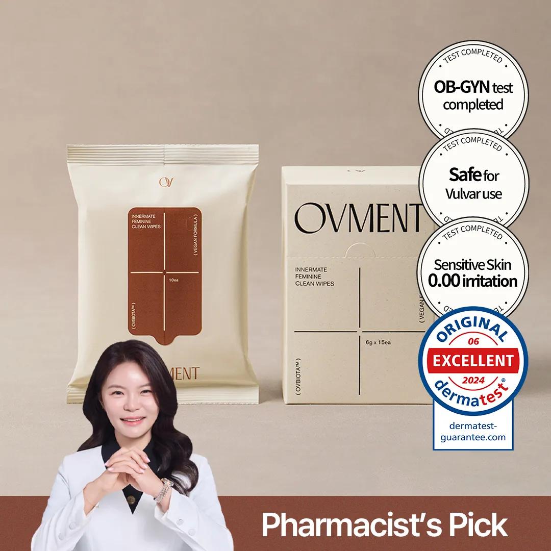 ovment Innermate Feminine Clean Wipes Innermate Feminine Clean Wipes 15P