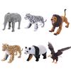 Tiger Eagle Deformation Action Figure Zoo Tiger Model Transformation Toy  Children Gifts