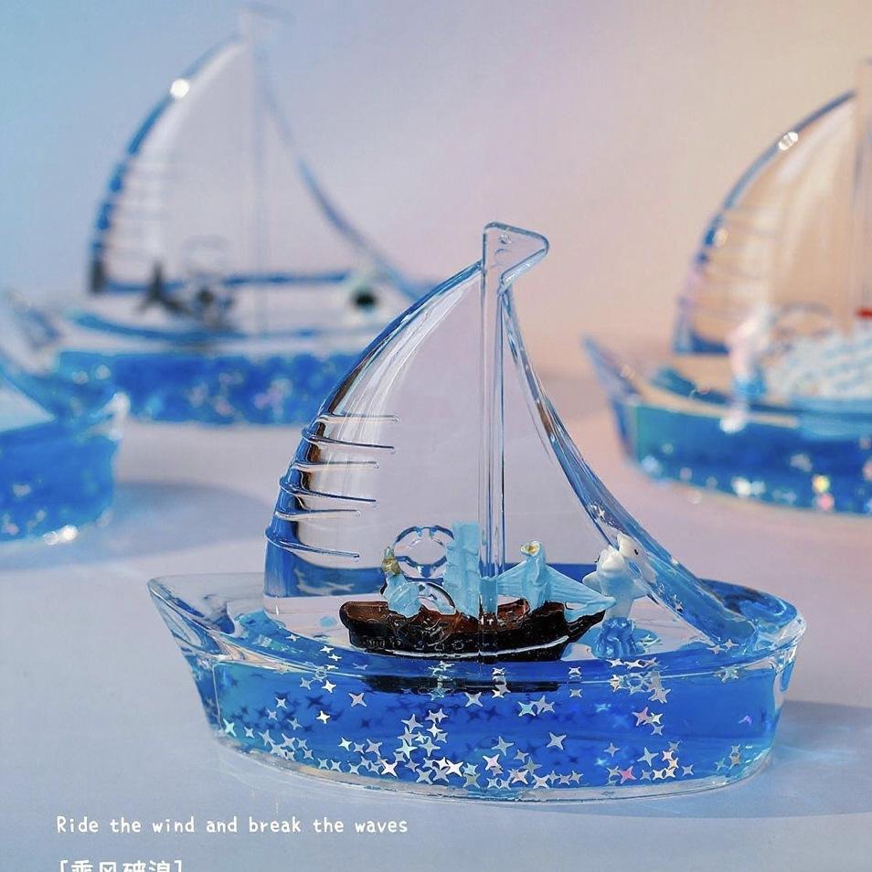 Unsinkable Pirate Ship Ornament: Titanic & Black Pearl Design