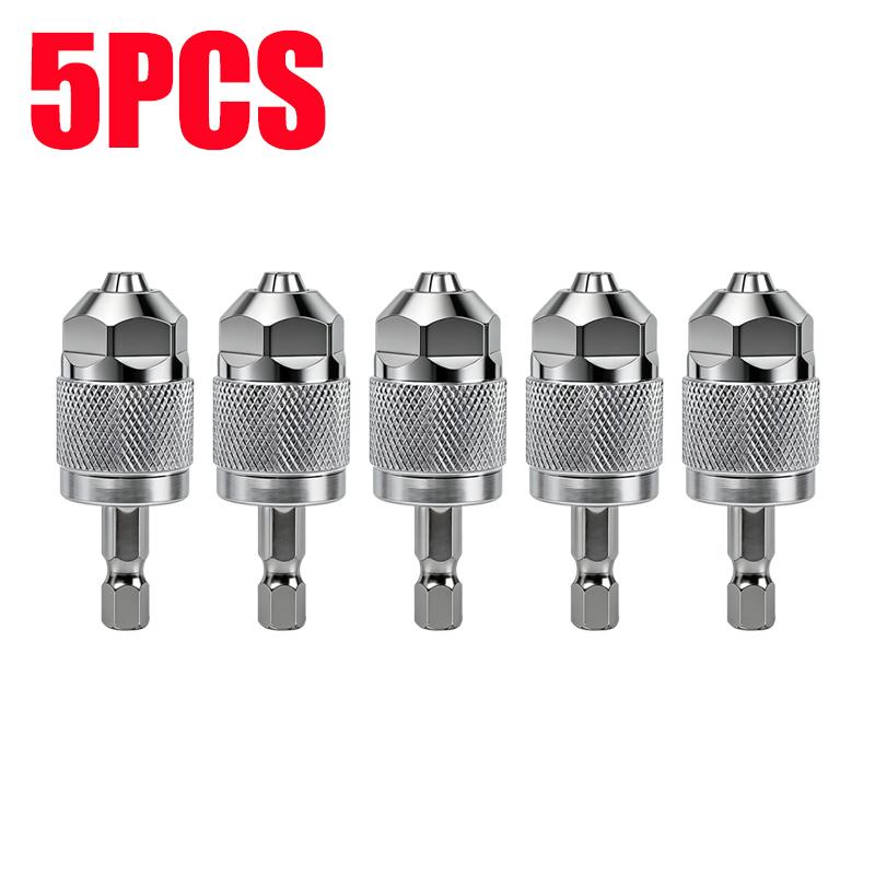 Hex Shank Drill Chuck Adapter Universal Heavy Duty Impact Drill Conversion Tool For Woodworking Home Repair Power Accessories