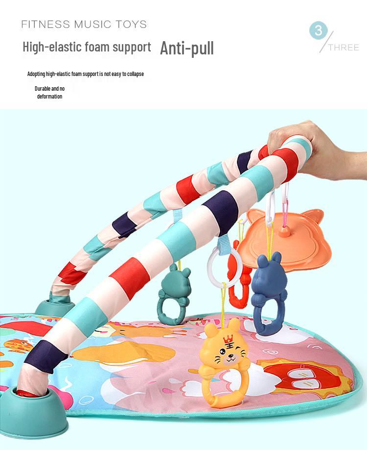 Southeast Asia Baby Educational Music Foot Piano Gym for Newborns