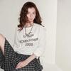 Chuyu Women's Light Cloud Yarn Long Sleeve Printed T-shirt