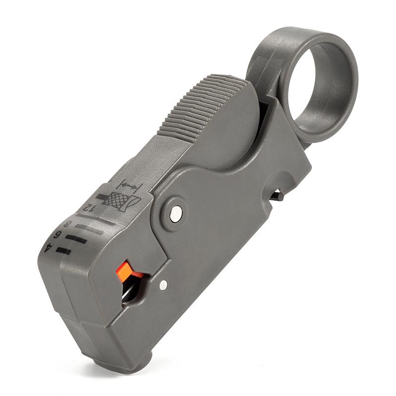 Coaxial Cable Rotary Stripper & Pliers for Network Cables