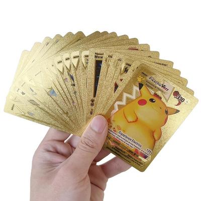 55Pcs Pokemon Cards VSTAR GX EX VMAX MEGA TAG TEAM Energy Trainer Charizard Pikachu Rare Collection Battle Card I12
