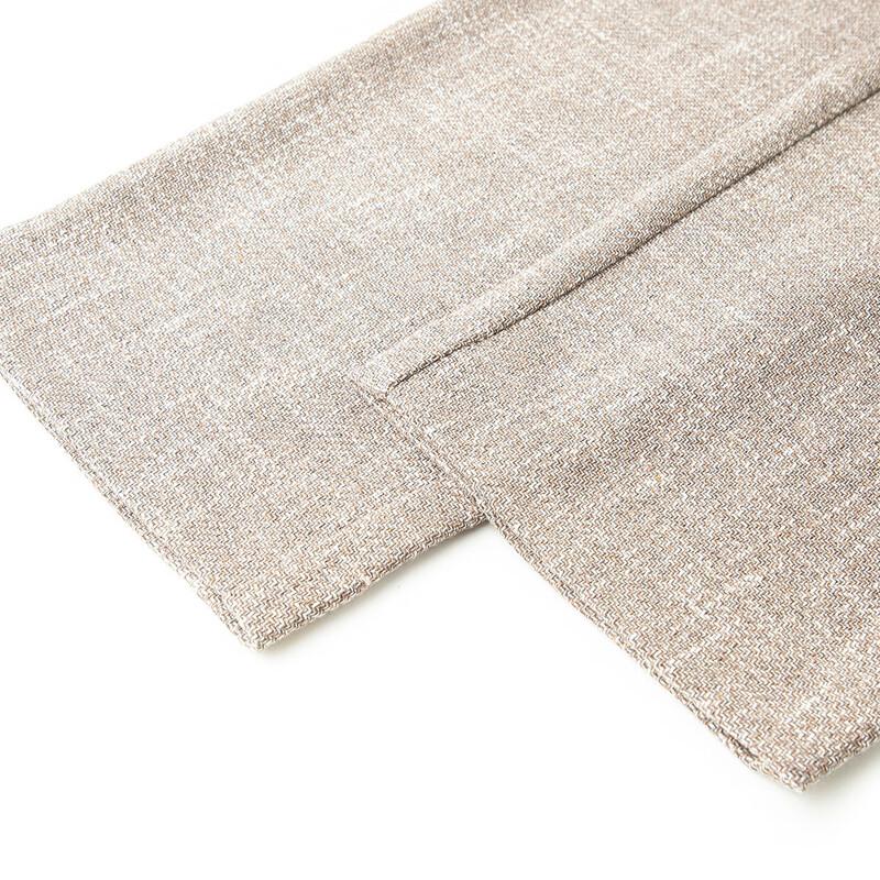 LUOZI Men's Thickened Warm Straight-Leg Loose Fit Pants