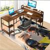 Toothless Polyester Carpet, Soft Indoor Mat for Office Chair, Living Room, Computer Desk - Decorative Home Office Rug Design