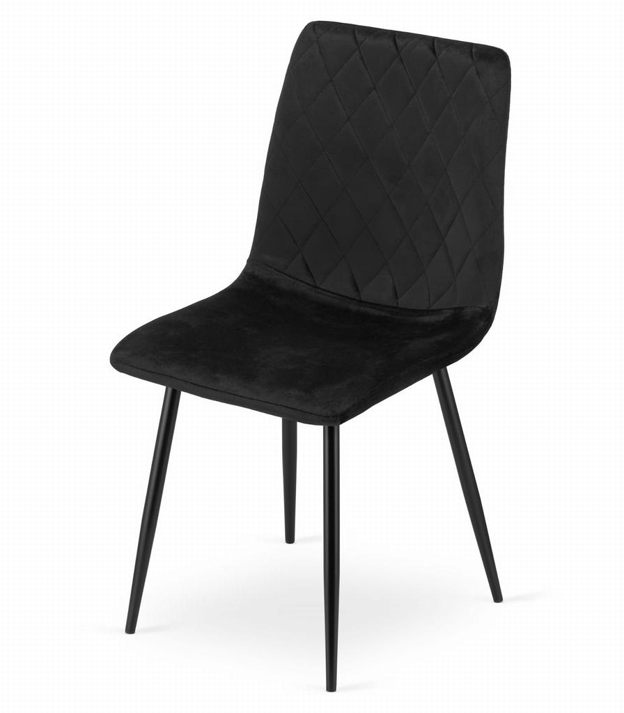 TURIN chair - black velvet x 1