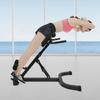 Home Fitness Workout Roman Chair Hyperextension Back Extension Bench Adjustable 150kg/330lbs 5 Position