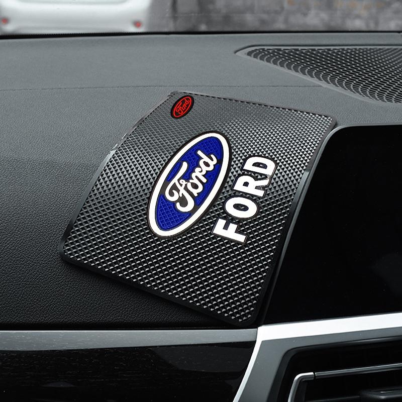 1Pcs Car Anti-Slip Pads Dashboard Phone Holder Sticky Mats Accessories For Ford Focus Mondeo MK1 MK2 MK4 MK3 Fiesta ST Line Kugo Transit Escape Fusion