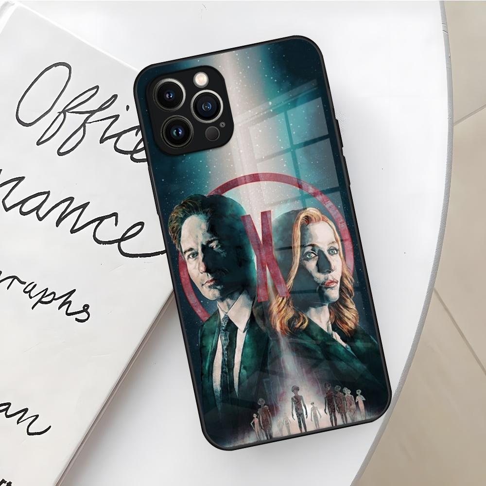 The X Files I Want To Believe Phone Case for Iphone 17 16 Air 15 14 12 11 13 Pro Max Mini X Xr Xs Se Puls glass Cover
