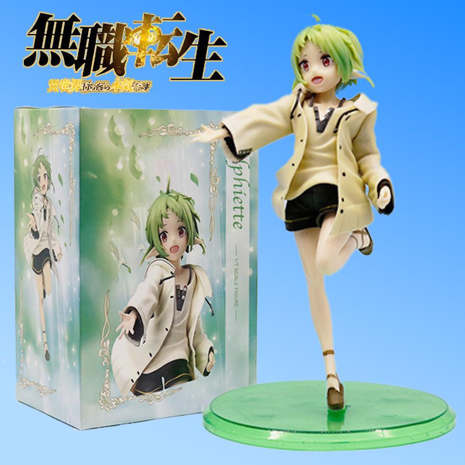 17cm Anime Mushoku Tensei: Jobless Reincarnation Anime Dolls Figurines Toys Decoration PVC Personal Collection Model Toys