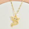Wind Small Butterfly Necklace Women'S Simple Trend Temperament Pendant Collarbone Chain Exquisite Accessories