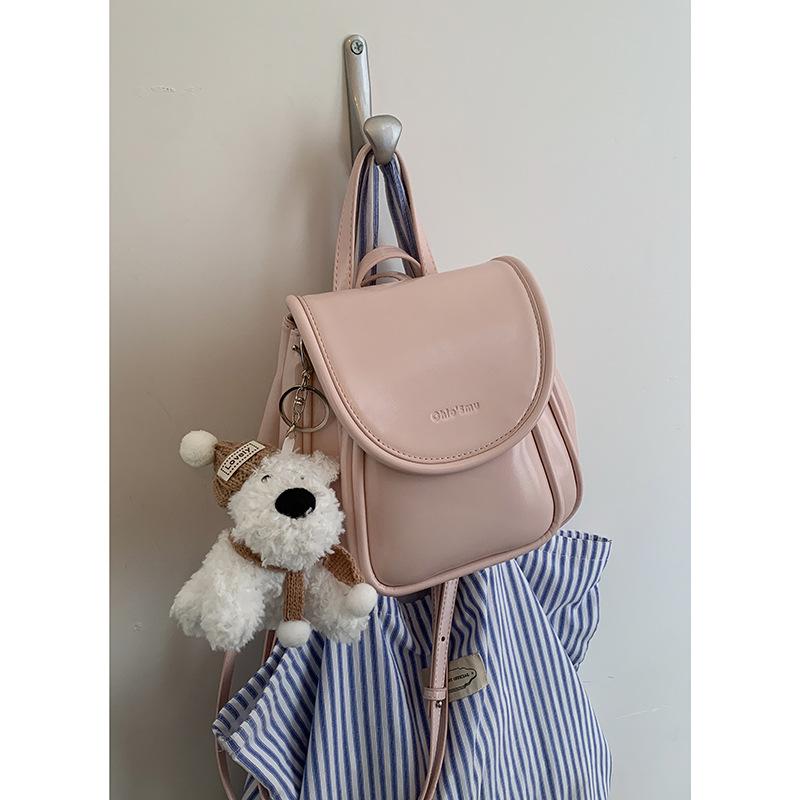 Niche design backpack bag women's 2025 summer new macaron college style handbag